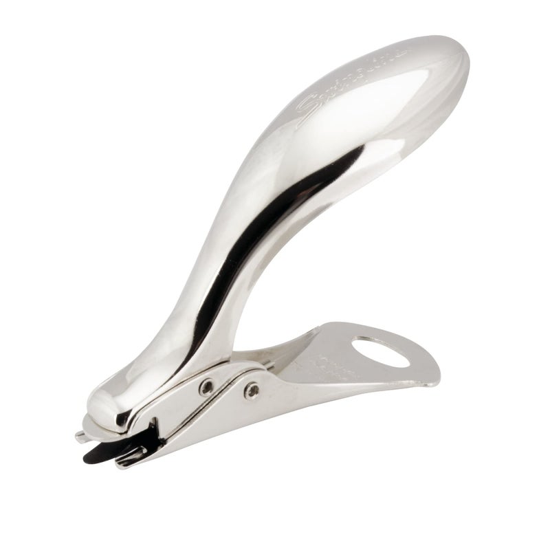 Swingline 37201 Heavy-Duty Staple Remover, Satin Chrome Finish - S7037201A - Image 1